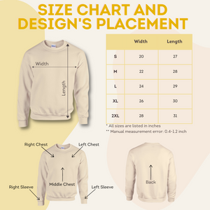 Size Chart Embroly