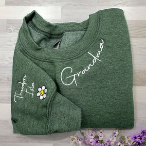 Custom Embroidered Sweatshirt with Your Logo, Any Text or Photo - Embroly