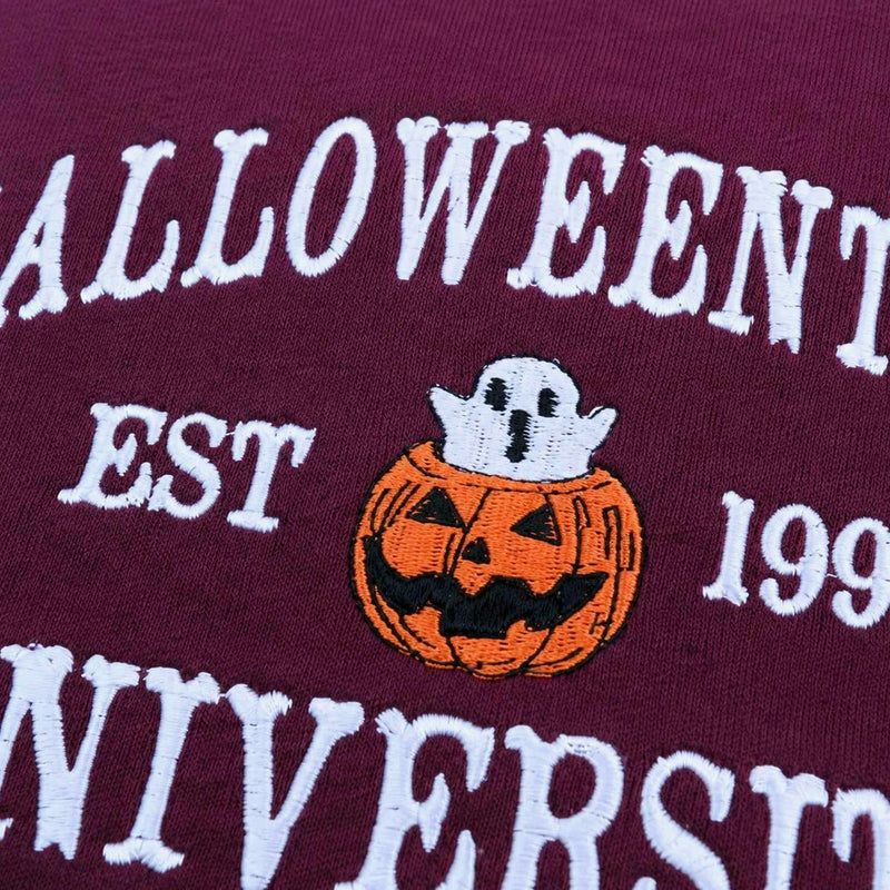 Halloweentown University Fall Shirt, Sweatshirt or Hoodie, Embroidered Halloween Gift, Spooky Season