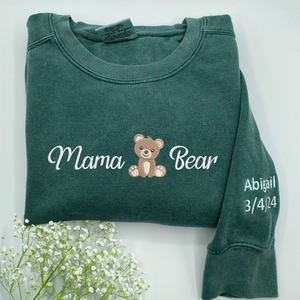 Embroidered Mama Bear Shirt
