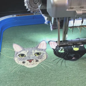 Personalized Father’s Day Gift for Pet Lovers – Custom Embroidered Pet Portrait Photo Sweatshirt or Hoodie