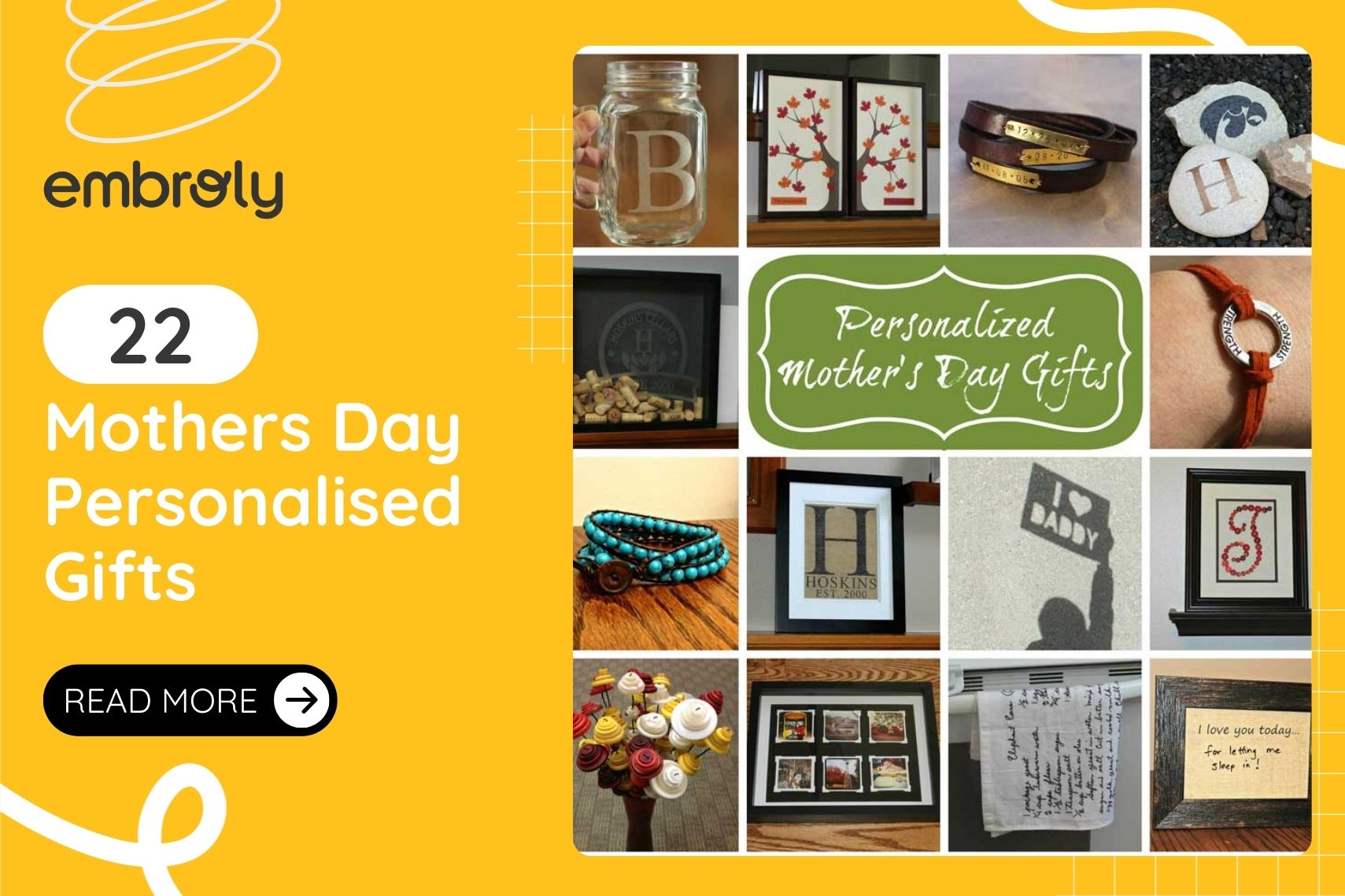 22+ Mothers Day Personalised Gifts