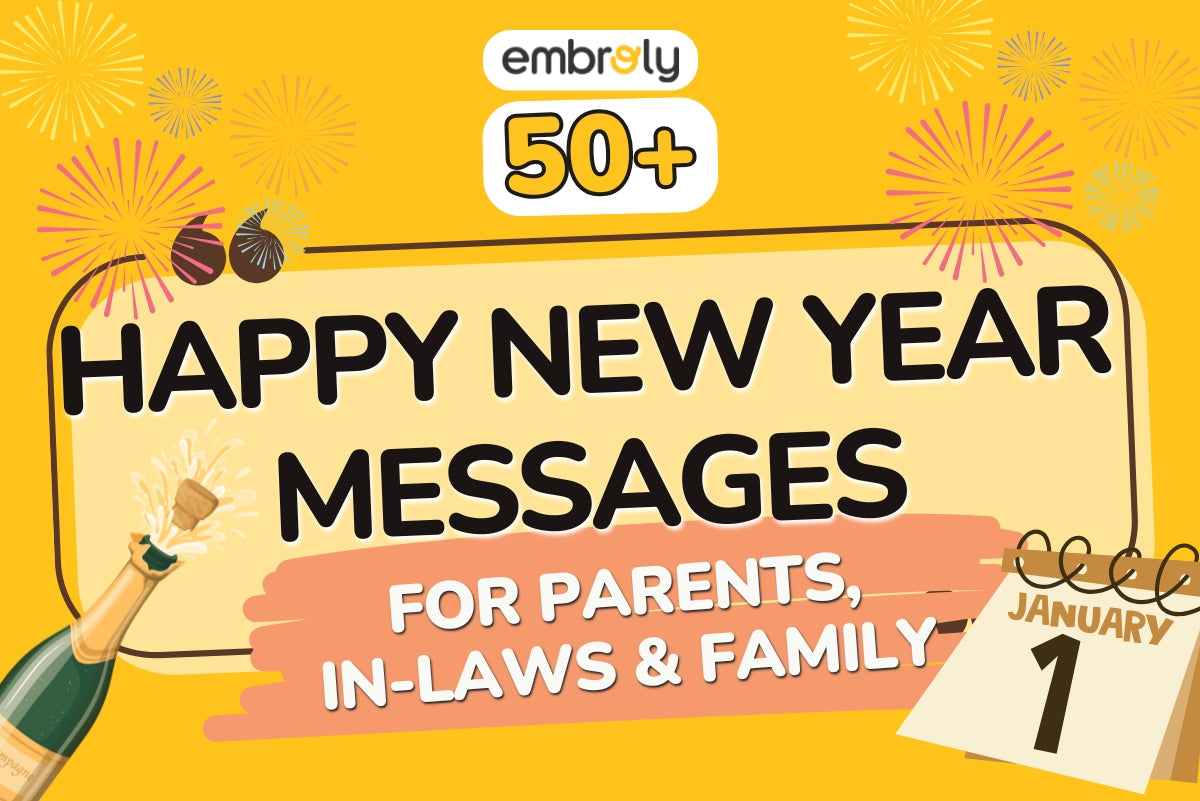 50+ Best New Year Messages for Parents, In-Laws & Family