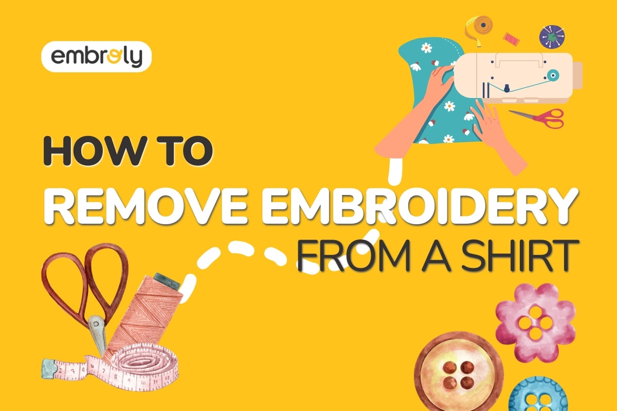 How to Remove Embroidery from a Shirt