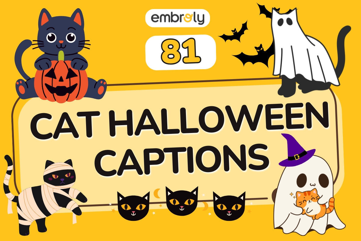 Cat Halloween Captions