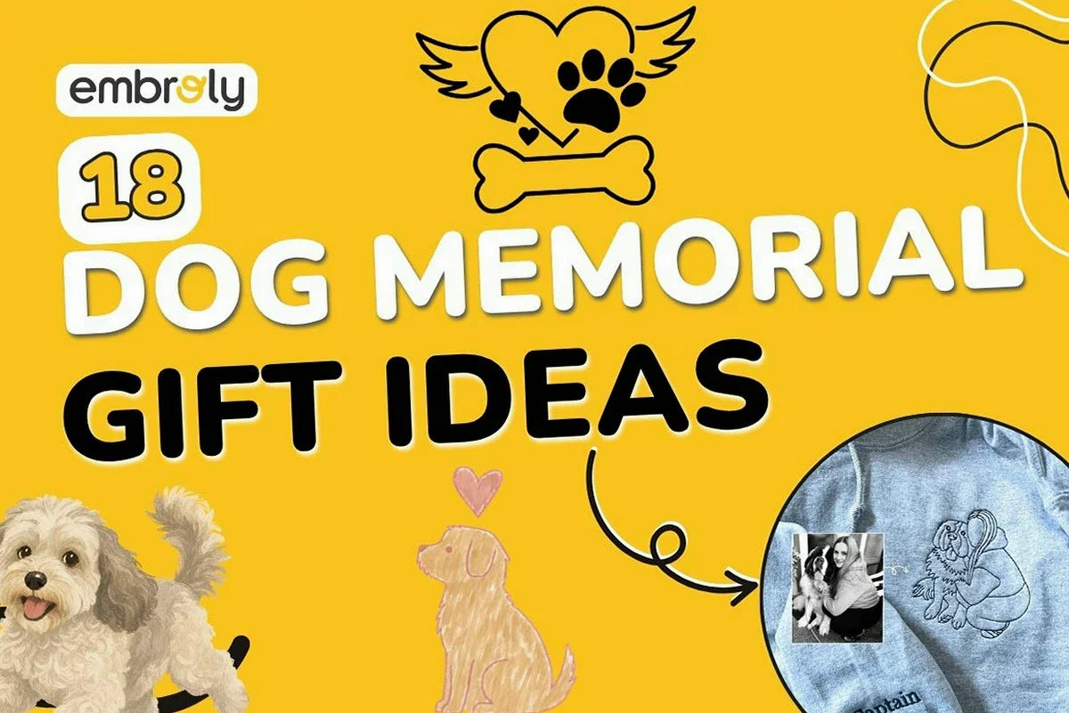 Dog Memorial Gifts to Honor a Beloved Pet