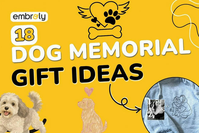 Dog Memorial Gifts to Honor a Beloved Pet