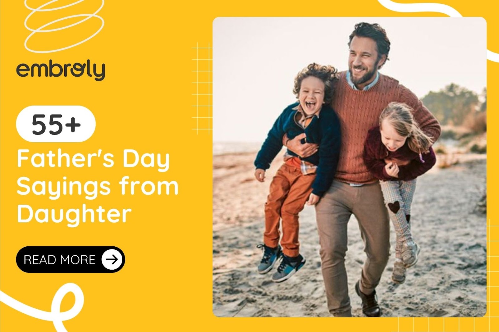 55+ Touching Father's Day Sayings from Daughter 2025