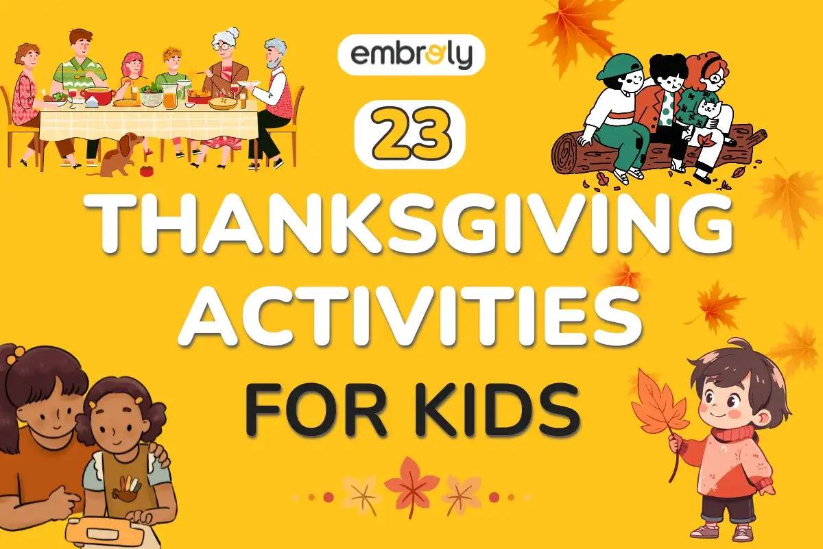 Thanksgiving Activities For Kids: Games & Crafts Included