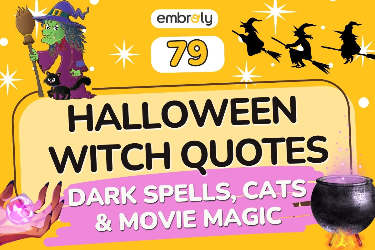 Halloween Witch Quotes: Dark Spells, Cats & Movie Magic