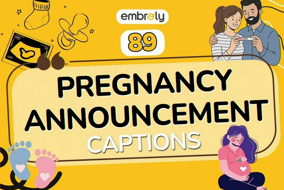 Pregnancy Announcement Captions