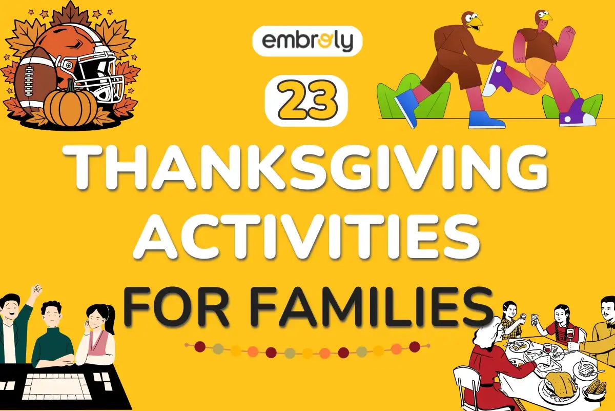 Thanksgiving Activities For Families & Holiday Games