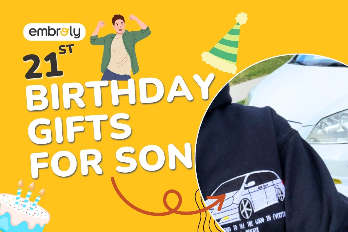 Unique 21st Birthday Gifts for Son Warm Welcome to Manhood