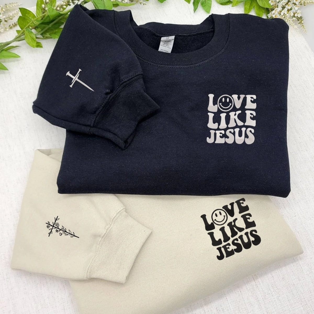 Christian Sweatshirts and Hoodies Embroidered