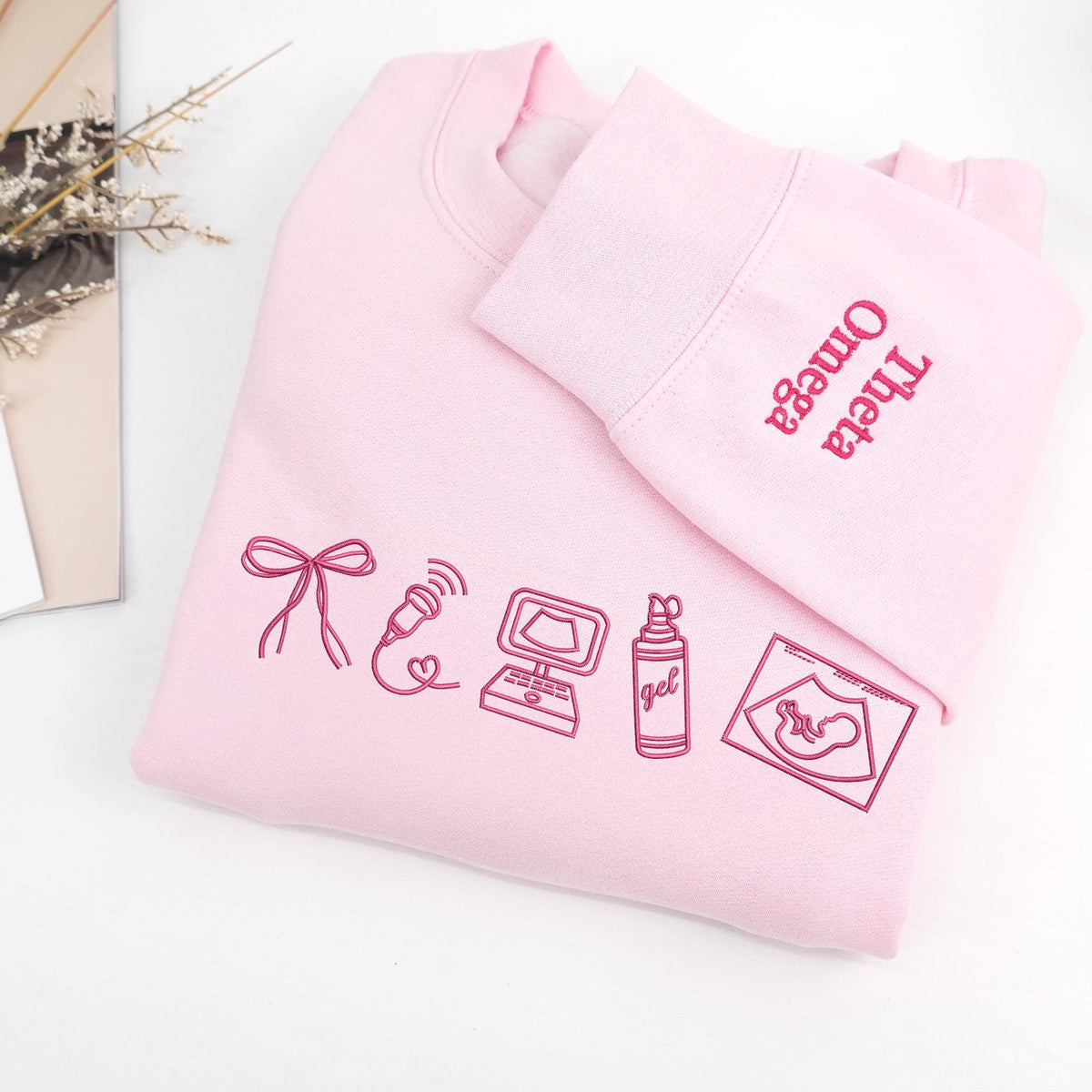Light Pink Ultrasound Tech Sweatshirt