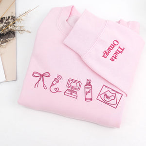 Light Pink Ultrasound Tech Sweatshirt