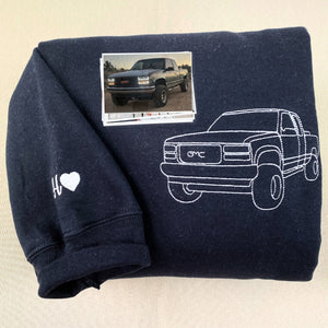 Personalized Photo Unique Gifts for Car Lovers Sweatshirt / Hoodie, Drifting Gifts