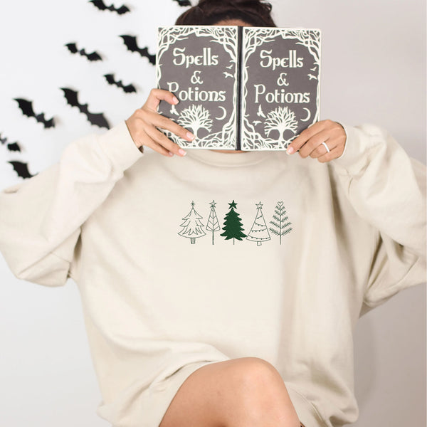 トップス TTTMSW Tree embroidery sweat shirt Two Trees EMB Sweatshirt · Organic Embroidery Collection | Sutsu