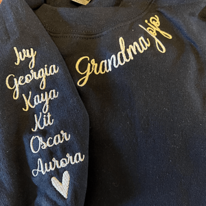 Granny Sweatshirt Navy 3