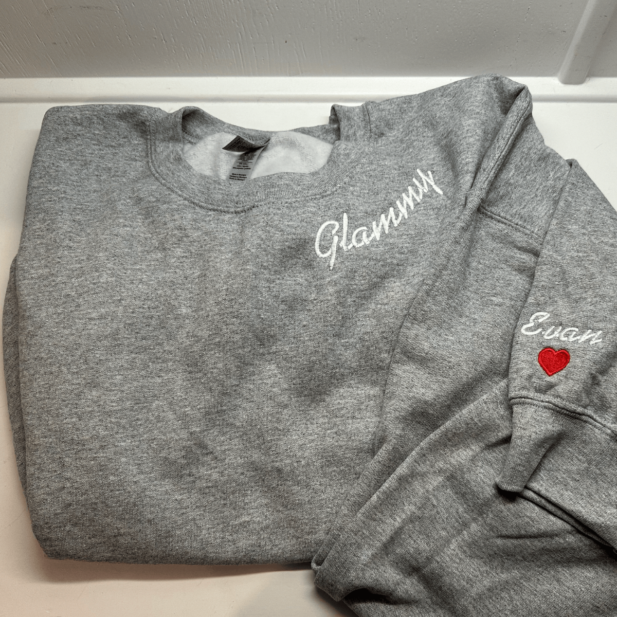 momma sweatshirt sport gray