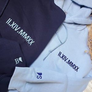 Custom Hoodies for Couples, Personalized Gift for Couple Him Her