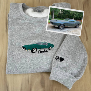 custom car sweatshirts