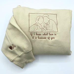 Custom Embroidered Music Lover Hoodie or Sweatshirt