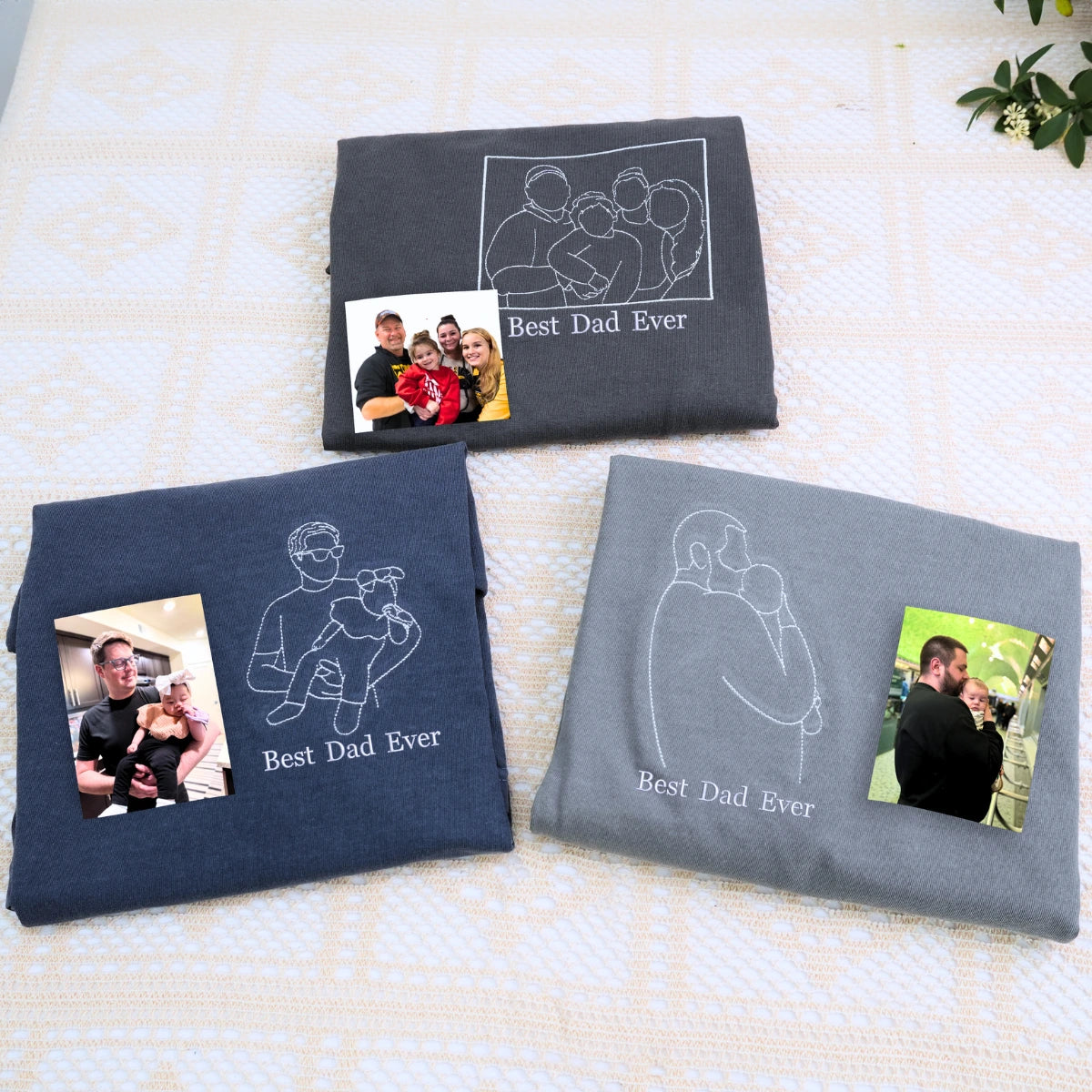 Pepper Dad Shirt with Best Dad Ever Embroidery, a meaningful and cozy gift for new dad