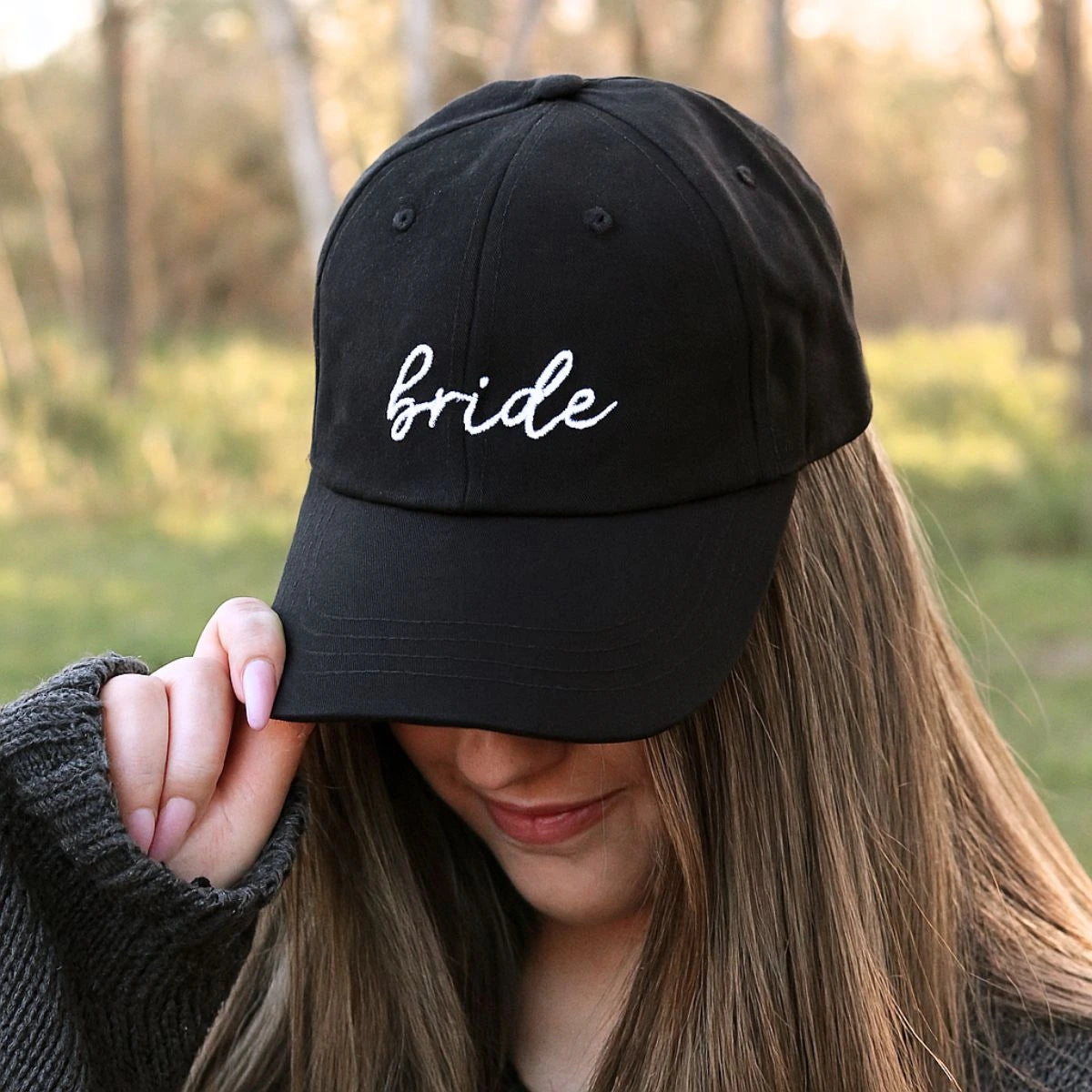 Personalized Bride and Team Bride, Bridesmaid Hat, Embroidered Bridesmaid Gifts, Wedding Gift