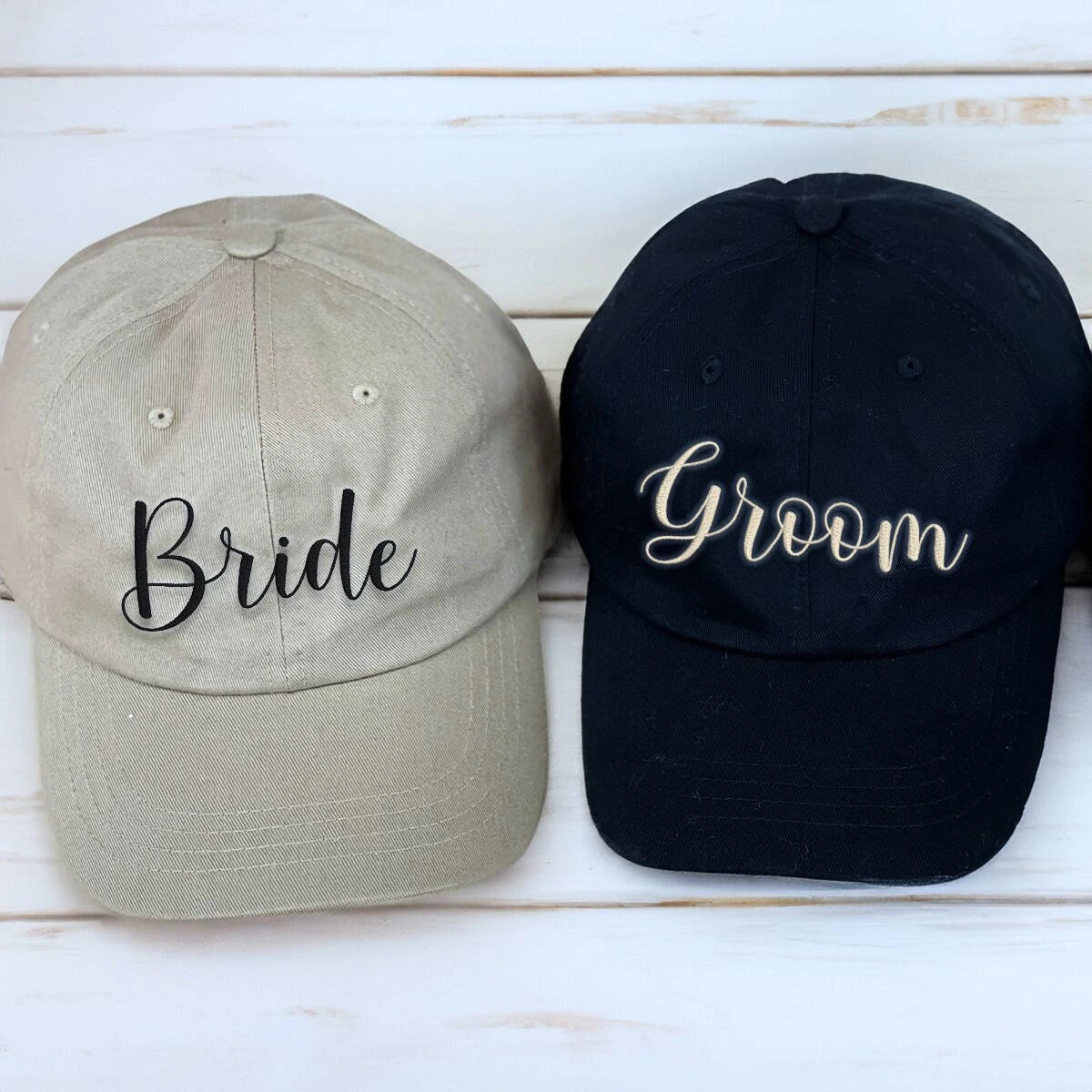 Personalized Anniversary Hat for Wedding, Embroidered Gift for Bridesmaid Groomsman
