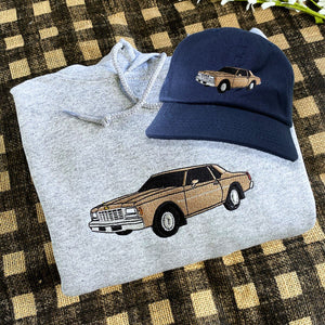 Car Guy Twin Pack: Embroidered Sweatshirt & Hat