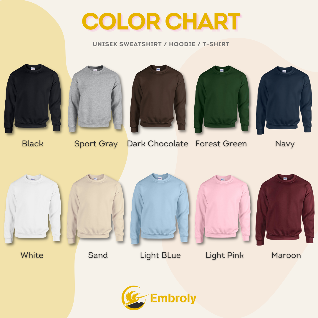 Women's embroidered shop sweatshirts with collar