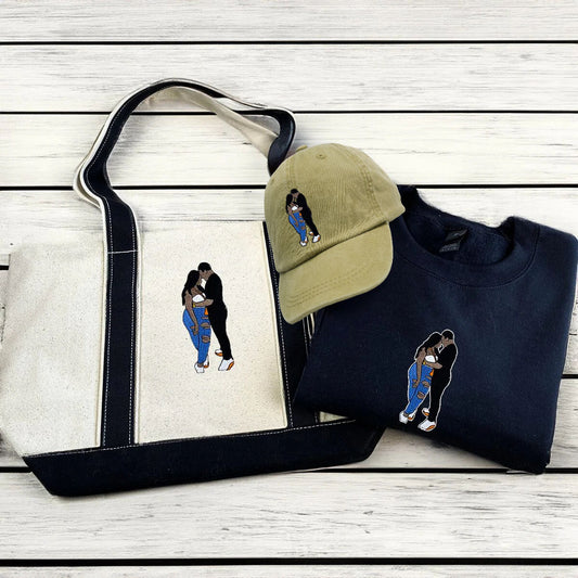 His & Hers Special Trio: Sweatshirt, Hat & Tote Bag Combo