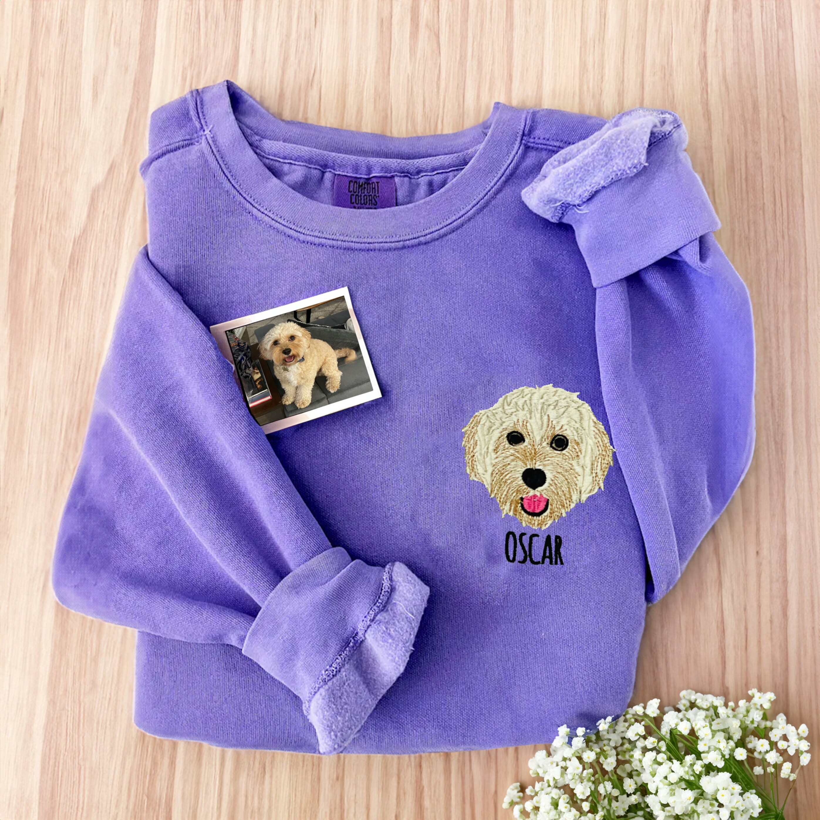 Personalized dog sweatshirts clearance for humans