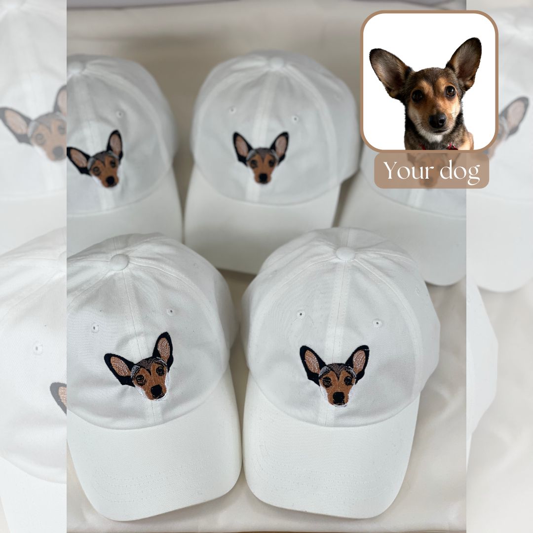Custom Embroidered Dog Dad Hat - Embroly
