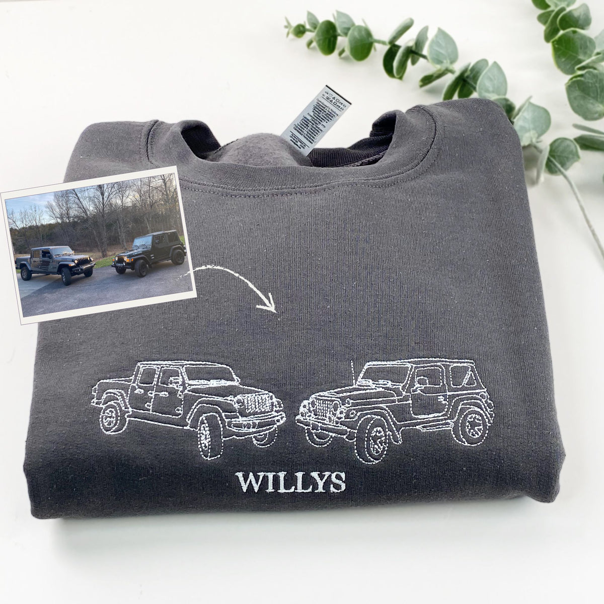 Custom Embroidered Shirt – Personalized Your Style!