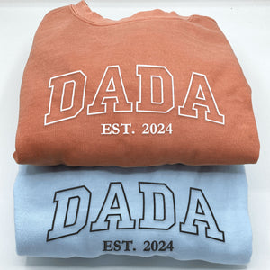 Comfort Color® Embroidered Dada Shirt