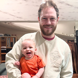 Ultimate Dad Combo: Custom Crewneck Sweatshirt & Hoodie Duo