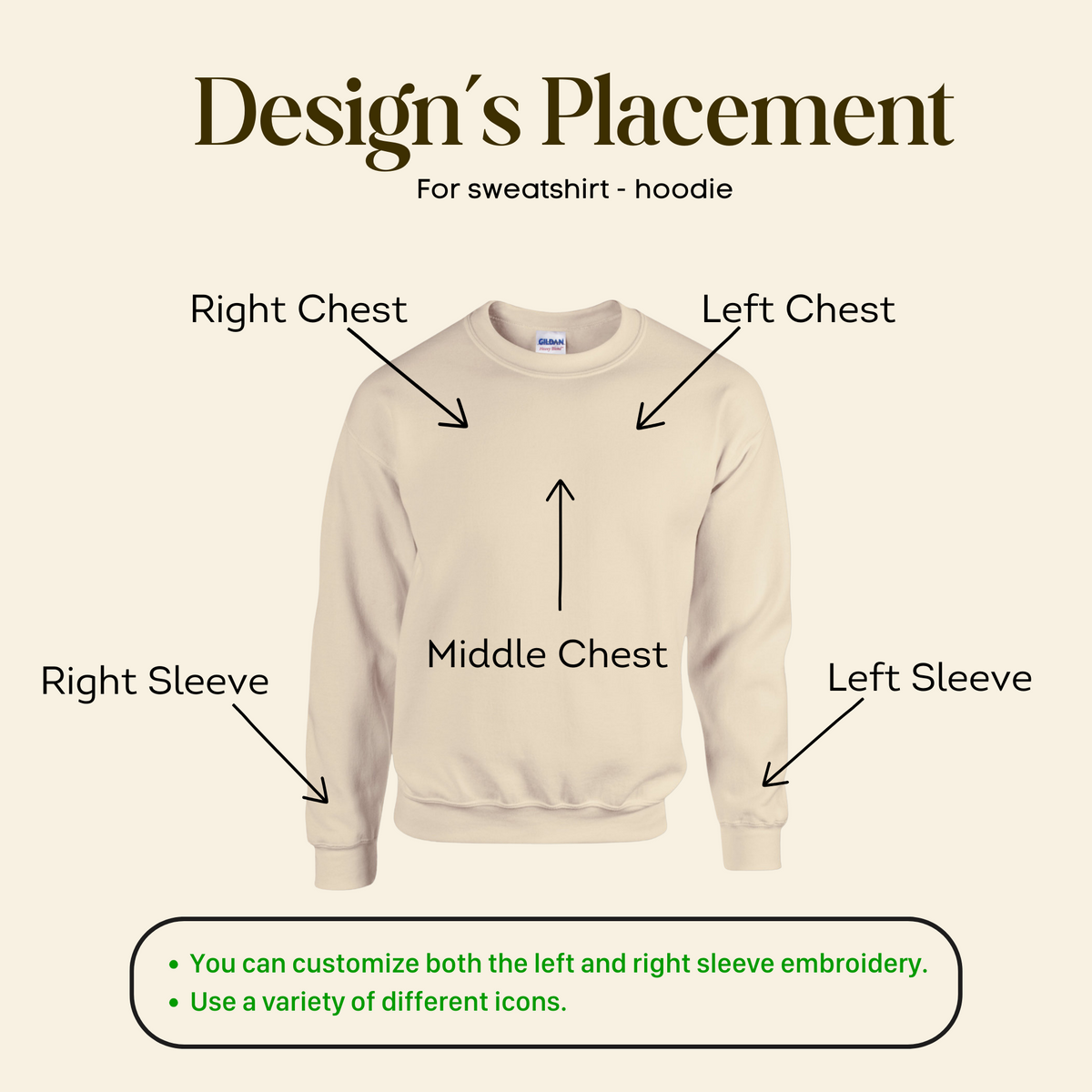 Custom Embroidered T-Shirt with Your Photo, Logo or Any Text - Embroly