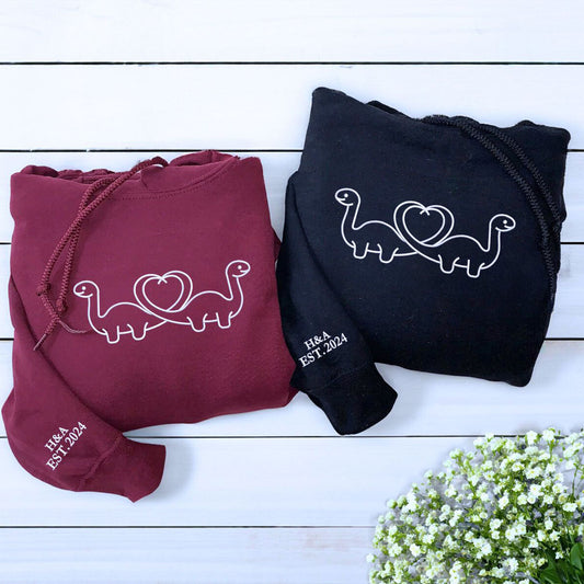 Dinosaur Embroidered Sweatshirt Main