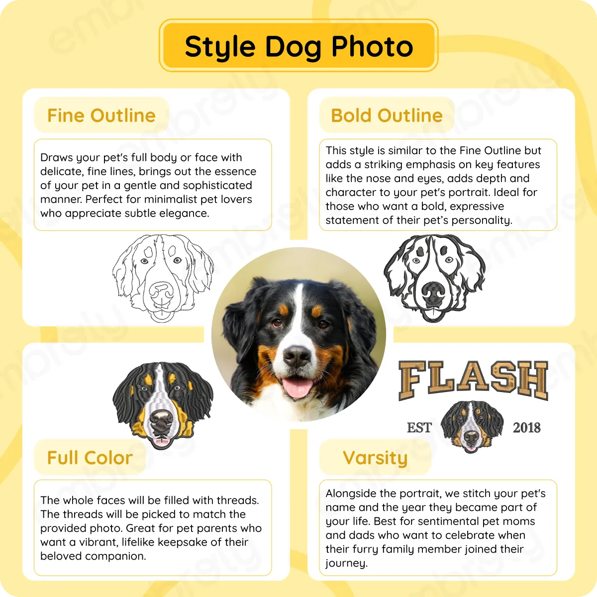 Border Collie Sweatshirt or Hoodie, Custom Embroidered Gift from Photo Name