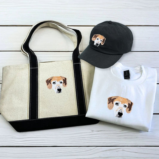 Dog Lover’s Dream Set: Sweatshirt, Hat & Tote Bag Trio