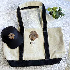 Dog Lover’s Dream Set: Sweatshirt, Hat & Tote Bag Trio