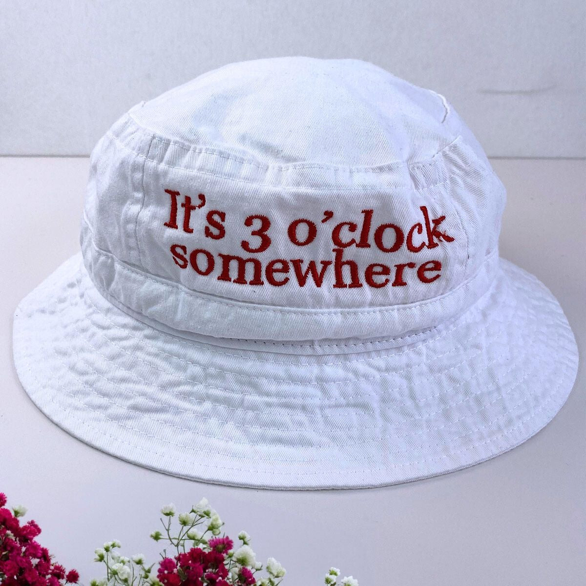 Custom Bucket Hat - Embroidered Girls Hat for Trip - Embroly