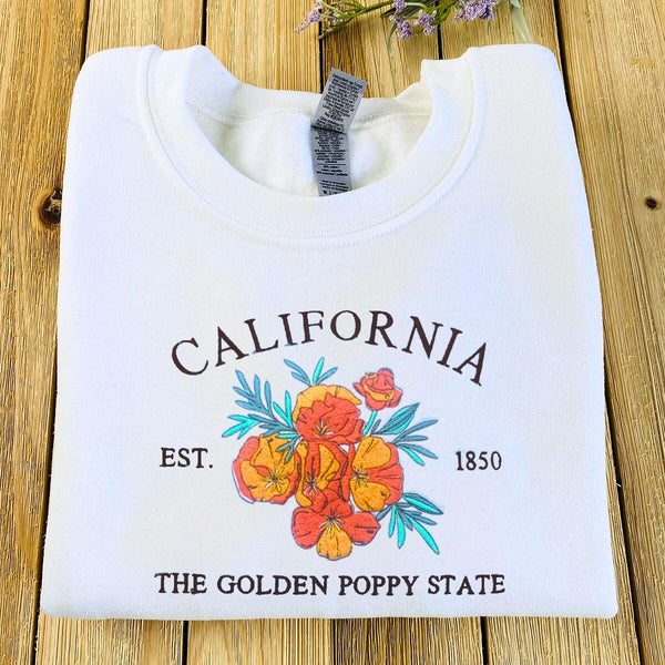 限定品　最安値POPPY EMBROIDERED SWEATSHIRT 限定品 最安値POPPY EMBROIDERED SWEATSHIRT