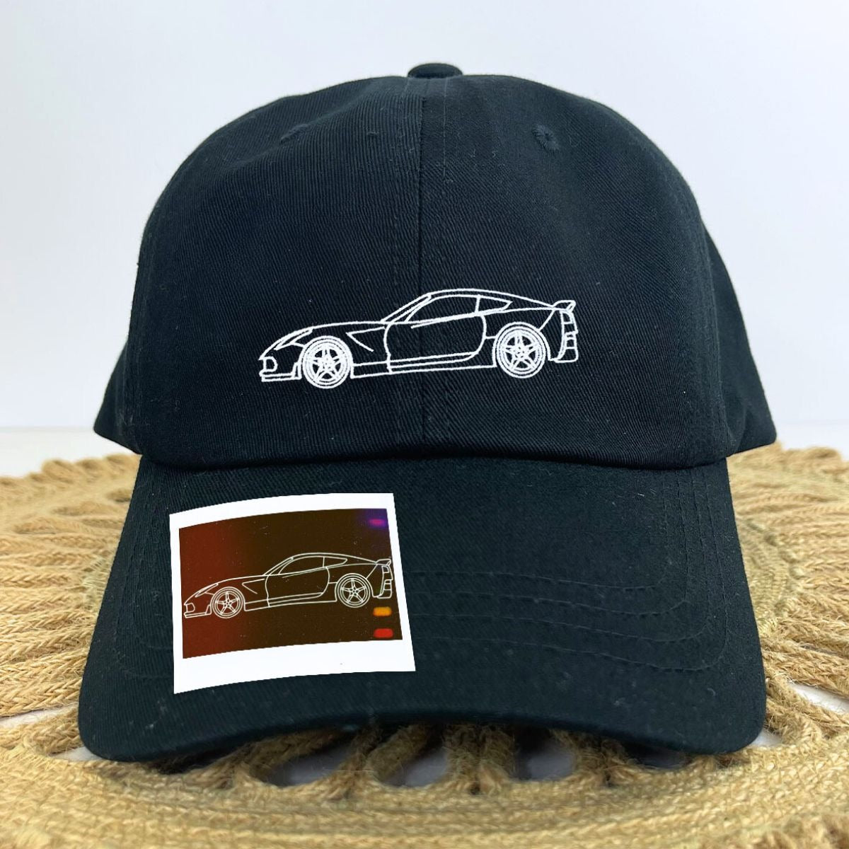 Custom Embroidered Car Hat with Same Design
