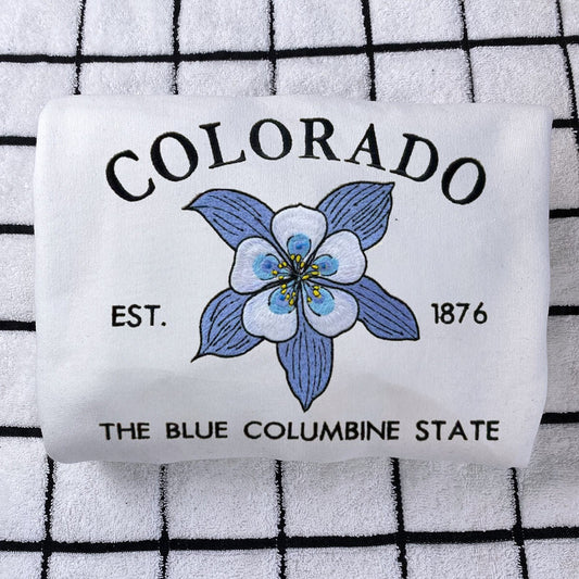 Embroidered Colorado Sweatshirt