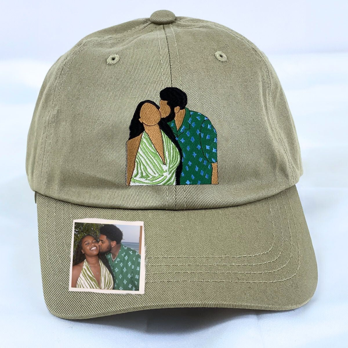 Custom Face Photo Baseball Cap – Personalized All-Over Print Hat For Men & Women (Upload Your Own Design)