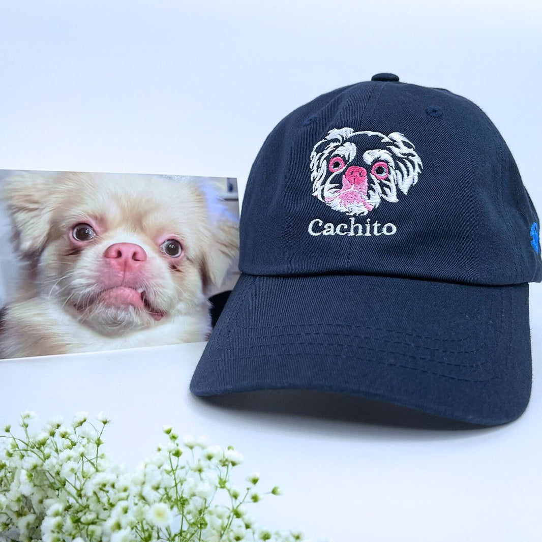 Funny Dog Dad Baseball Cap – 3D Embroidered Cotton Hat For Dog Lovers, Adjustable & Breathable