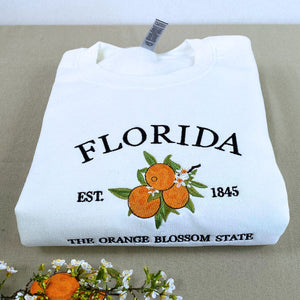 Embroidered Florida Sweatshirt